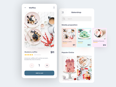 Daily UI 012 012 app cake daily ui daily ui 012 dailyui e comerce ecomerce eshop mobile app mobile app design sweets ui