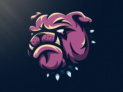 Bulldog bulldog dog dog illustration dog logo doggo esport illustration illustrator logo mascot mascot design mascot logo vector