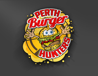 PERTH BURGER HUNTERS OFFICIAL LOGO design design art designer designs graphic graphicdesign graphicdesigner graphicdesigners graphics logo design logodesign logos logotype