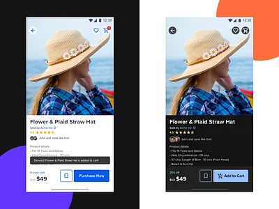 E-Commerce A/B Tests: Light and Dark Mode android design material design responsive design typography