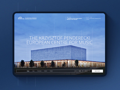 The Krzysztof Penderecki European Centre for Music audience composer concerts conductor craft cms events festival homepage institution instruments music musician penderecki pleo school ui ux web development webdesign website