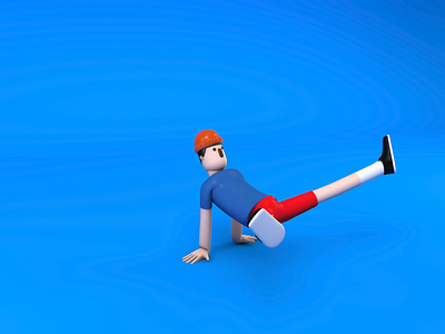 Breakdance animation breakdance cinema4d gif