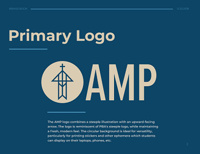 AMP Brand branding design logo