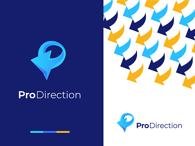 Pro Direction Logo Exploration app logo arrow arrow logo best logo designer brand identity branding data logo direction logo gradient icon gradient logo location logodesign logotype modernlogo p arrow logo pattern posterdesign tech logo top logo designer ui