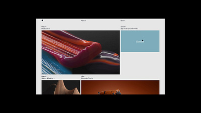 Ditroit art direction branding ui ux website