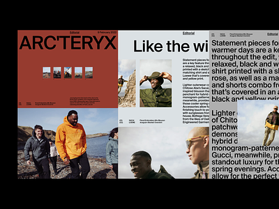 Layout Archive clean design editorial layout minimal swiss typography