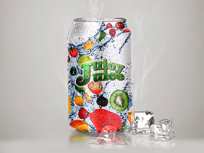 Juice Drink can can energy drinks carbonated beverage design dribbbleweeklywarmup drink drinks juice drink label mockup warmup weeklywarmup