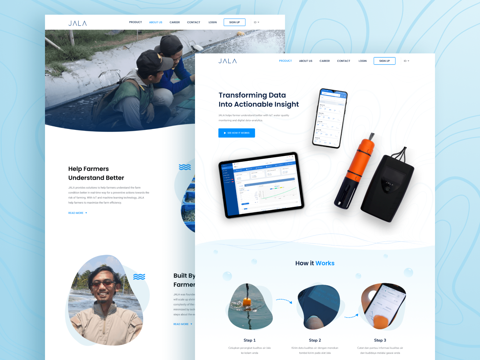 Jala Web Design & Development by Kukuh Aldyanto on Dribbble