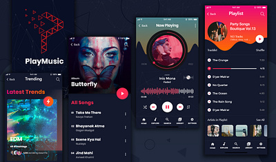 App UI - Music App app design app interface app sign up page app signup app ui app ui design graphic design illustration illustrator mobile app music app music app design music app interface music app ui sign in signup ui uidesign ux xd