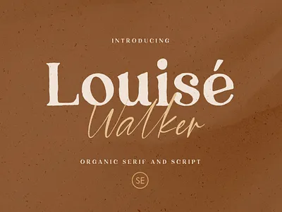 Louise Walker - FONT DUO blog blogger branding classic elegant fonts fashion feminine font design font duo fonts collection lettering magazine modern fonts organic serif sans serif sans serif font script serif serif font serif fonts