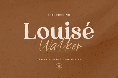 Louise Walker - FONT DUO blog blogger branding classic elegant fonts fashion feminine font design font duo fonts collection lettering magazine modern fonts organic serif sans serif sans serif font script serif serif font serif fonts