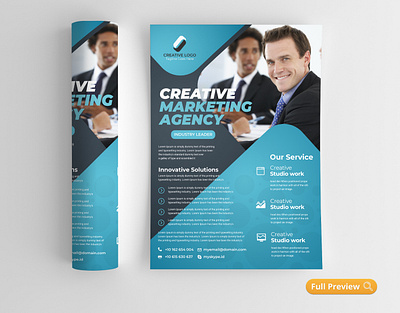 Creative Marketing Flyer a4 agency business flyer clean corporate corporate flyer creative creative flyer flyer leaflet marketing marketing flyer modern multipurpose flyer professional