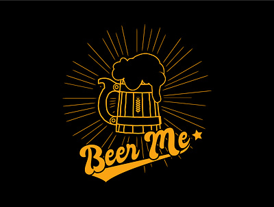 Beer me for craft beers lovers alcohol ale badge beer beer art brewing craft beer craftbeer drink hops india pale ale ipa lager stout t shirt design