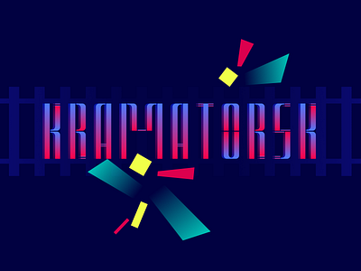 Kramatorsk. Stand with Ukraine branding kramatorsk letter lettering logo type typeface ukraine war