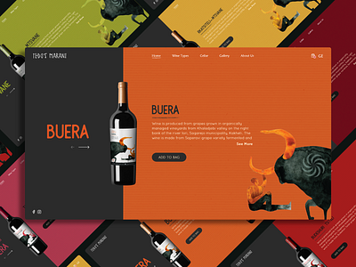 Wine Store Concept UI adobe adobe illustrator adobe photoshop adobe xd adobexd concept ui design uidesign uiuix uiux web webdesign website wine wine shop xd