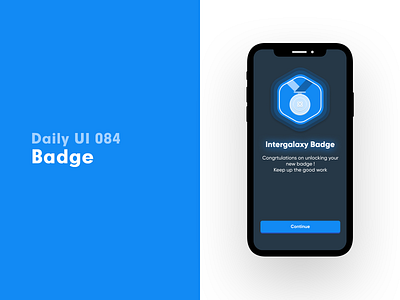 Daily UI 084 - Badge badge badge design daily 100 challenge daily ui dailyui ui uidesign uiux ux