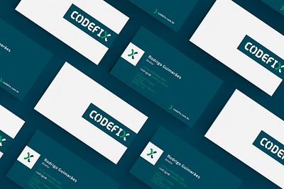 CODEFIX artdirection branding diogosilva goiania graphicdesign logo logodesign startup systems workando