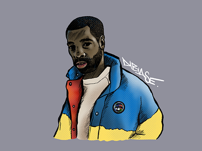 Dibiase art beatmaker dibiase hiphop illustration illustration art labeatscene music music art portrait procreate procreate art procreateapp sketch sp 404