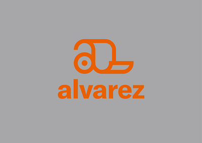 alvarez Logo brand concept design logo logo design modern