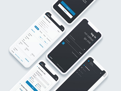 Callbot code dashboard design development iphone iphonex mobile sketch ui ux