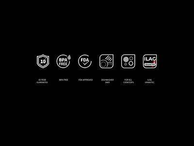 Shot: Kitchenware Icons icon design