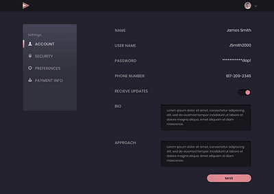 ui 007 daily ui 007 dark ui settings