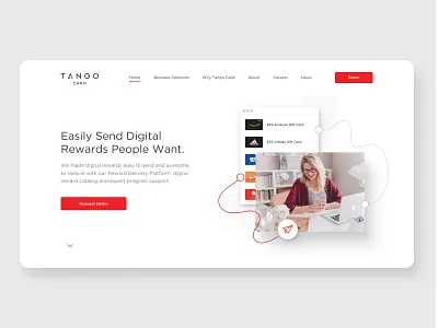 Website Hero Section brand design brand identity branding graphic design interface landing page layout ui ui design ux ux design web design website