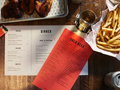 Smoke Daddy Menu Design branding design menu menu design restaurant restaurant branding