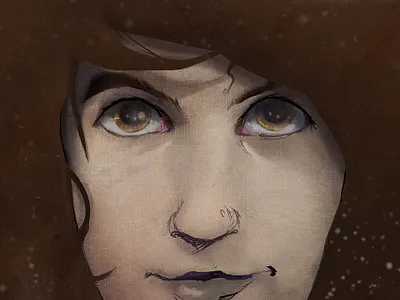 Lisa composite corel painter design digital painting illustration photoshop