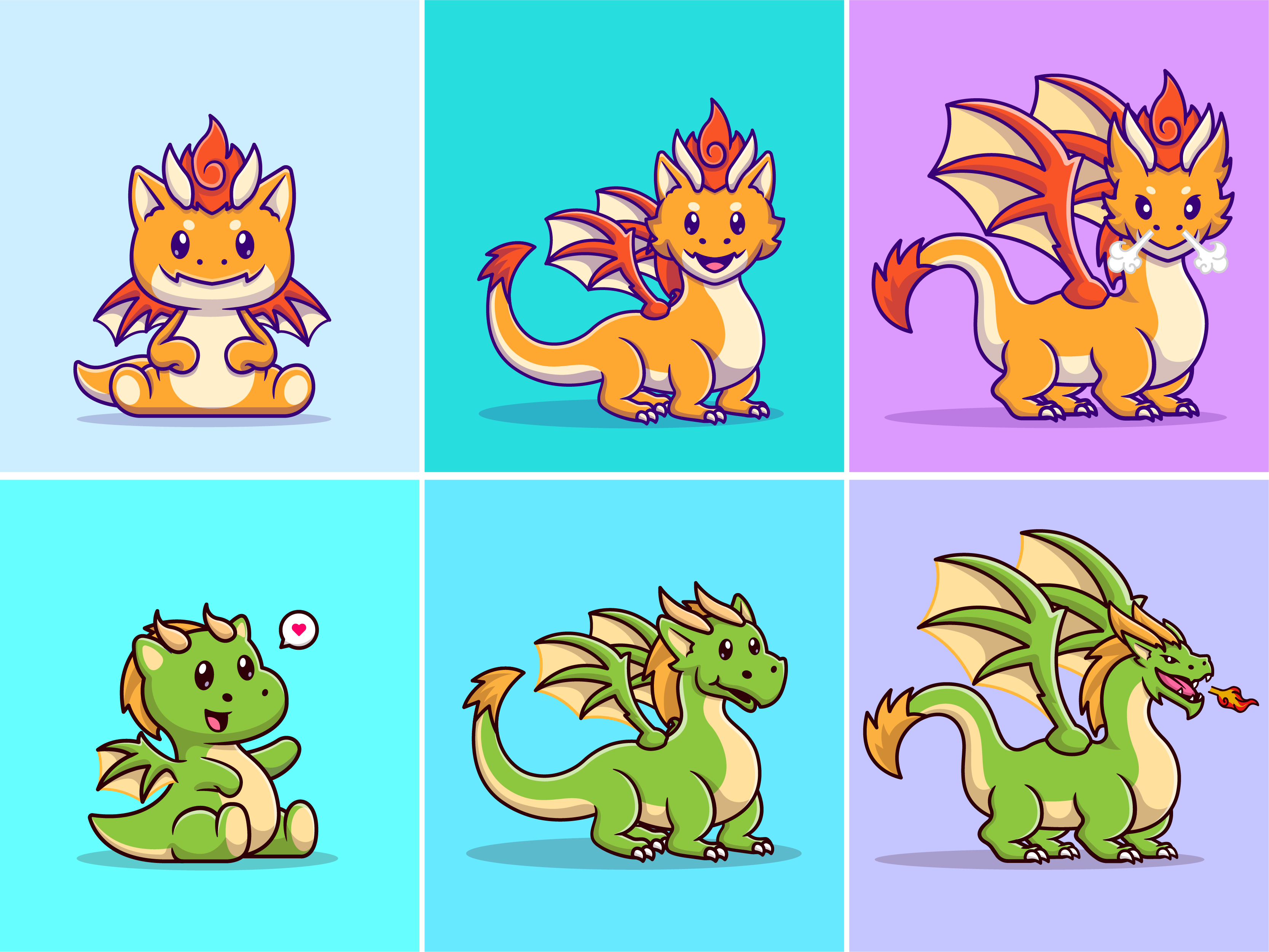 Dragon evolution???????????? by catalyst on Dribbble