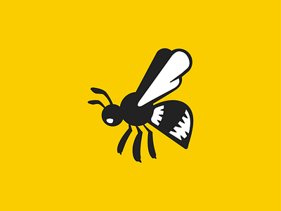 The Bee adobe illustrator drawing illustration