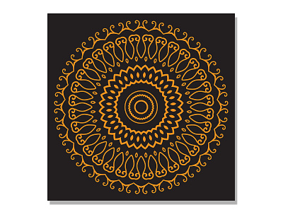 mandala 06 art character design flat graphic design icon illustration illustrator typography vector