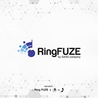 Logo Ring Fuze branding design logo vector