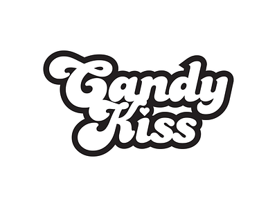 Candy Kiss branding candy candykiss kiss logo marathon teambuilding tonyvoorhees type typography