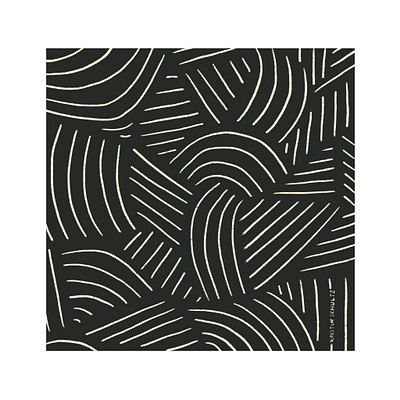 black and white line pattern