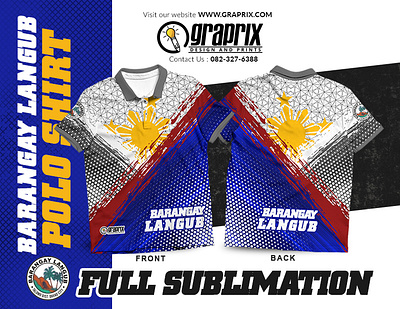 Barangay Langub Officials Polo Shirt Full Sublimation Design and polo shirt print print design printing printmaking prints shirt shirt design shirtdesign shirts