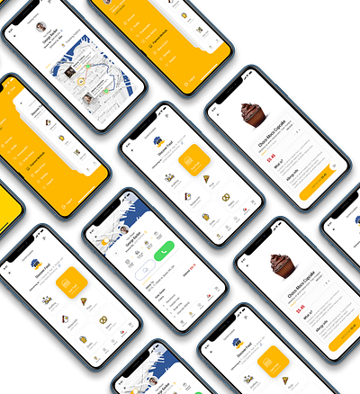 Dobule - Food Delivery UI Kit / CUSTOMER SIDE app branding clean creative design doordash ecommerce app food food delivery food delivery app foodie mobile mobile app mobile app design mobile application sketch ubereats ui uiux ux