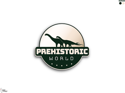 Dinosaur Amusement Park | Day 35. amusement park brand brand design branddesign daily logo challenge dailylogo dailylogochallenge design dino dino logo dinos dinosaur dinosaurs dlc illustration logo logo design logodesign park prehistoric