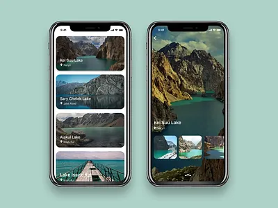 Kyrgyzstan Lakes Whose Beauty Will Blow You Away bishkek designui kyrgyzstan mobile app mobile app design mobile design mobile ui ui ux uidesign uiux webdesign website
