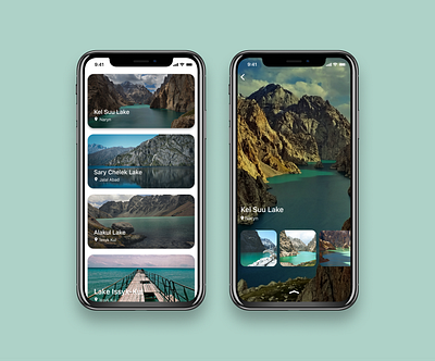 Kyrgyzstan Lakes Whose Beauty Will Blow You Away bishkek designui kyrgyzstan mobile app mobile app design mobile design mobile ui ui ux uidesign uiux webdesign website
