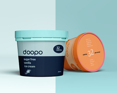 Ice cream packaging design branding design label labels package design packagedesign packaging packaging mockup product product design