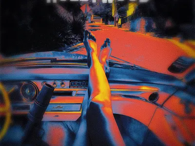 Once Upon a Time...in Hollywood / Poster brad pitt creative leonardo dicaprio margot robbie once upon a time in hollywood poster poster art poster design quentin tarantino