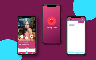 Datting Aplikasi app chat chataplikasi chatting datting dattingaplikasi design icon illustration invision ui ux