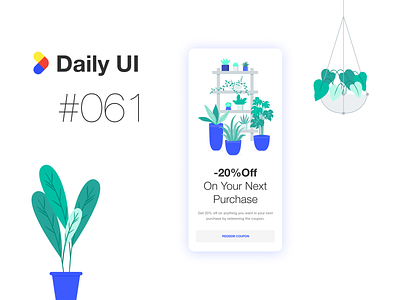 Daily UI #061 - Redeem coupon app branding coupon cta daily ui daily ui 61 daily ui offer daily ui redeem daily ui redeem coupon dailyui 61 offer redeem redeem coupon ui ui design user interface ux