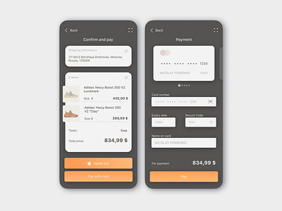 Credit card chekout #dailyui#002_2 app checkout colorful credit card dailyui design pay payment ui ux vector