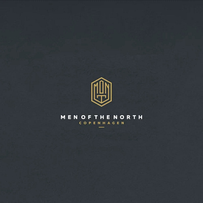 MEN OF THE NORTH branding design illustration logo