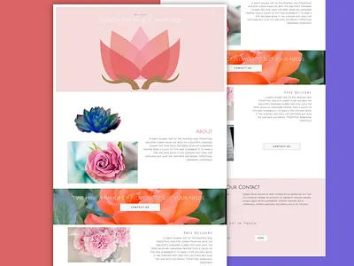 Alison Flower Design design graphic design ui ux web web design website