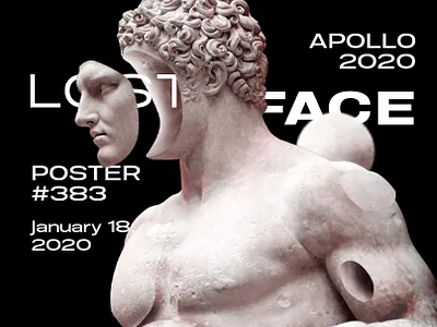 Lost Face Poster #383 poster tutorial