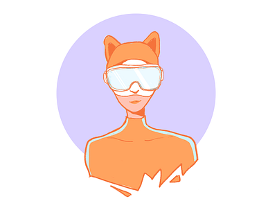 Draw myself dive dribbble 插图