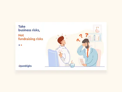 Accountant Illustrations accountancy banner ads banners bookkeeping characters illustration social media